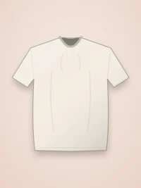 Alpine Oversized Fit Women Tee - Off White