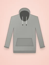 Bramble Kids Hoodie - Stone Grey