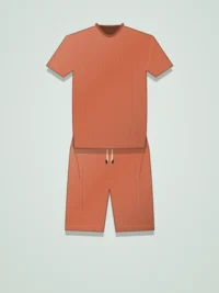 Canyon Men Co-ord Set - Terracotta