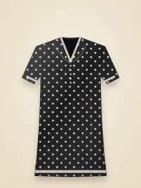 Canyon Women Cotton Kurti - Jet Black