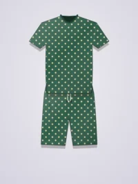 Cascade Men Co-ord Set - Forest Green