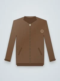 Cove Men Bomber Jacket - Coffee