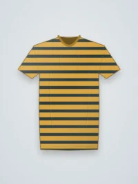 Cove Regular Fit Men Tee - Mustard