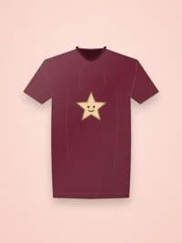 Dapple Kids Play Tee - Maroon