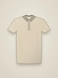 Dusk Men Polo T-Shirt - Sand