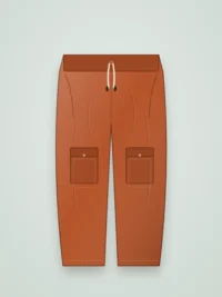 Eden Men Cargo Pants - Rust