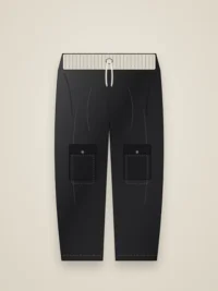 Fennel Men Cargo Pants - Jet Black