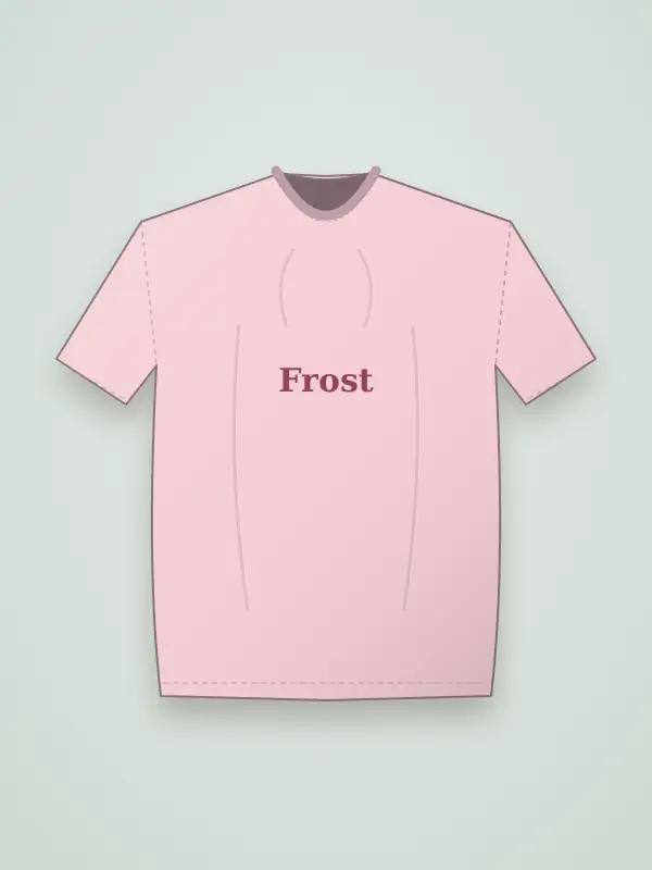 Frost Oversized Fit Men Tee