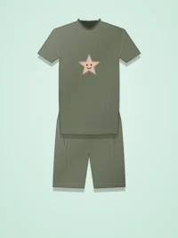 Ginger Kids Co-ord Set - Olive