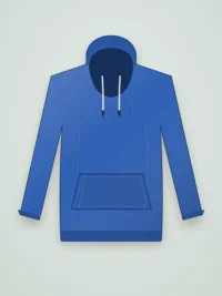 Island Men Hoodie - Cobalt Blue