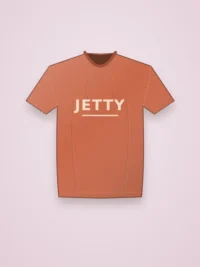 Jetty Regular Fit Women Tee - Terracotta