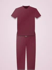 Jetty Women Co-ord Set - Maroon