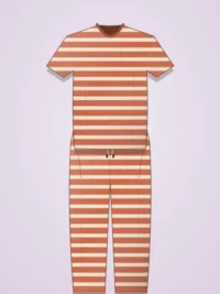 Kesar Women Co-ord Set - Terracotta