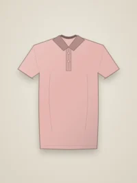 Mango Men Polo T-Shirt - Blush Pink