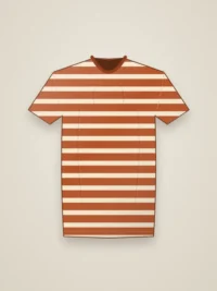 Nomad Regular Fit Men Tee - Rust