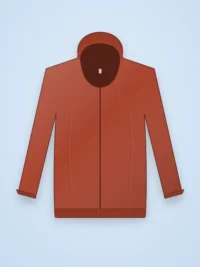 Pebble Kids Hoodie - Brick Red