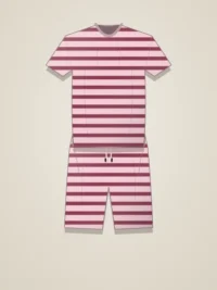 Pebble Men Co-ord Set - Powder Pink