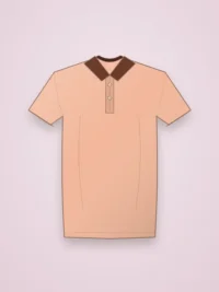 Pine Women Polo T-Shirt - Peach