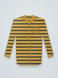 Quartz Men Casual Shirt - Mustard