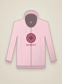 Quartz Men Hoodie - Powder Pink