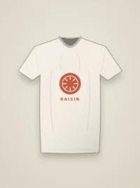 Raisin Regular Fit Men Tee - Off White