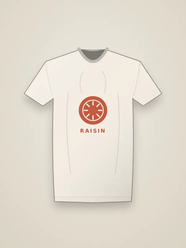 Raisin Regular Fit Men Tee