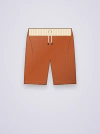 Sandal Men Shorts - Rust