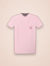 Sandal Regular Fit Women Tee - Powder Pink