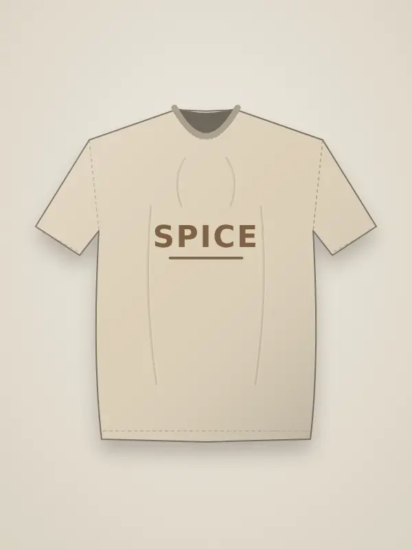 Spice Oversized Fit Men Tee