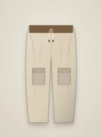 Sutlej Men Cargo Pants - Sand