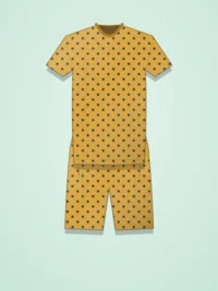 Thyme Kids Co-ord Set - Mustard