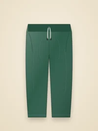 Turmeric Women Straight Fit Lower - Forest Green