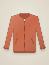 Wander Men Bomber Jacket - Terracotta
