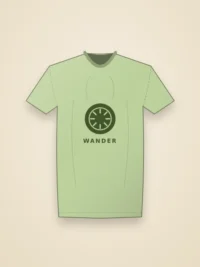 Wander Regular Fit Women Tee - Pistachio