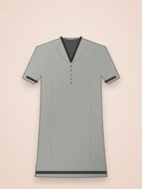 Wander Women Cotton Kurti - Stone Grey