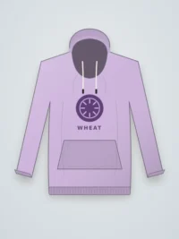 Wheat Men Hoodie - Lilac