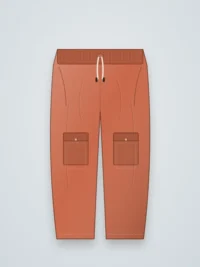 Willow Men Cargo Pants - Terracotta
