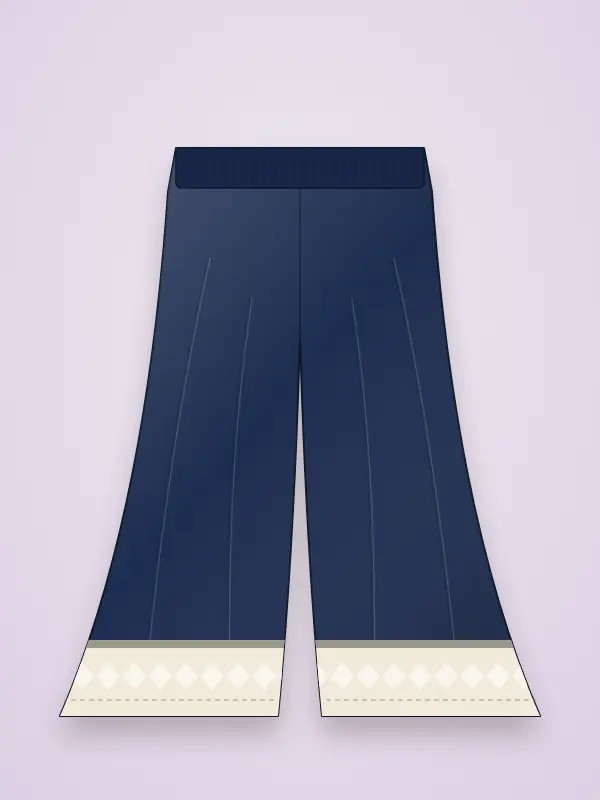Women's Border Printed Palazzo