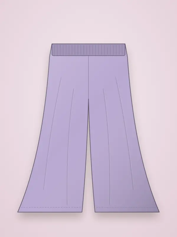 Women's Comfort Fit Palazzo