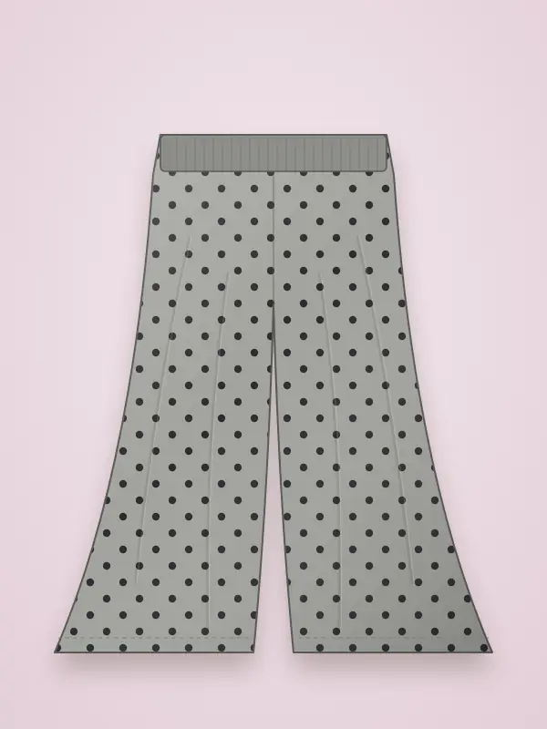 Women's Cute Fruit Print Palazzo