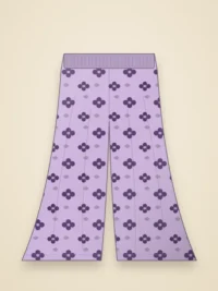 Women's Floral Print Palazzo - Lilac