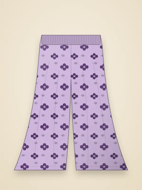 Women's Floral Print Palazzo