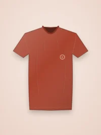 Women's Plucks T-Shirt - Brick Red