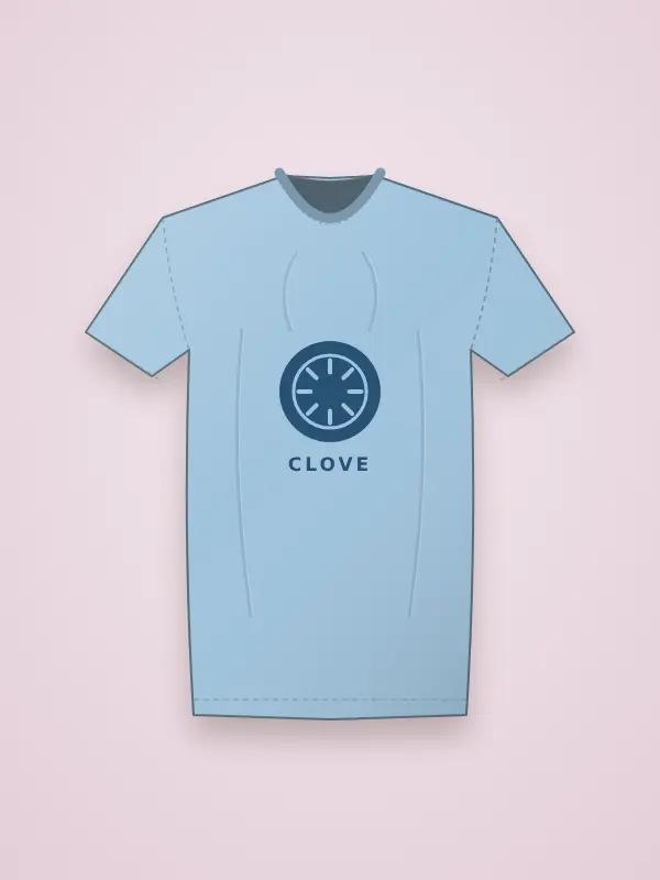Women's Round Neck Printed T-Shirt – Clove
