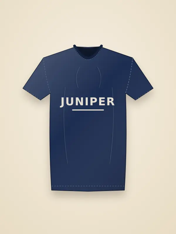 Women's Round Neck Printed T-Shirt – Juniper