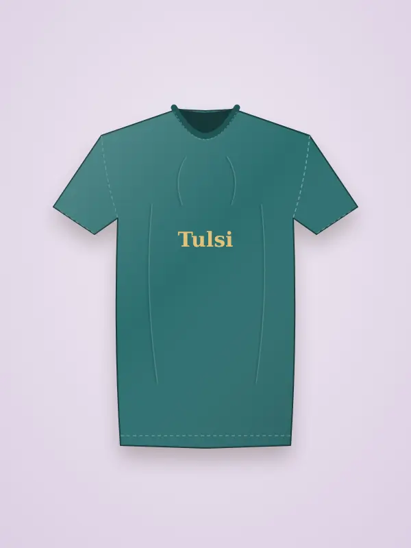 Women's Round Neck Printed T-Shirt – Tulsi