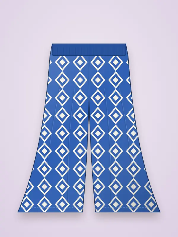 Women's Schiffli Embroidered Palazzo